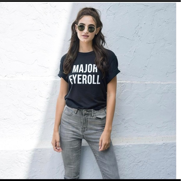 SOLD ON #POSHLIVE 🔥LAST CHANCE Buy 🖤🎉HP🎉MAJOR EYE ROLL GRAPHICS Tee BNIP - Picture 5 of 11